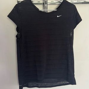Nike Dri-Fit Black Short Sleeved